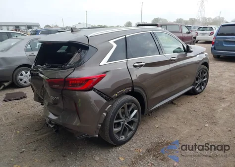 2019 Infiniti Qx50 Essential z USA, uszkodzony, nr VIN 3PCAJ5M3XKF101425